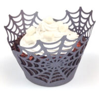 Halloween Spiders Web Cupcake Wrappers