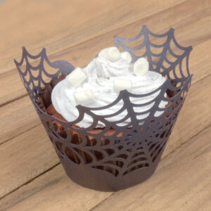 Halloween Spiders Web Cupcake Wrappers